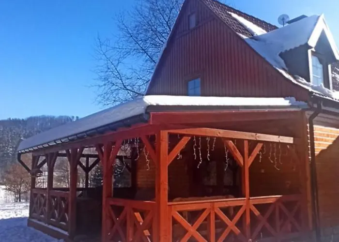 Ferienhaus Dom Farmerski W Gorach Stolowych *